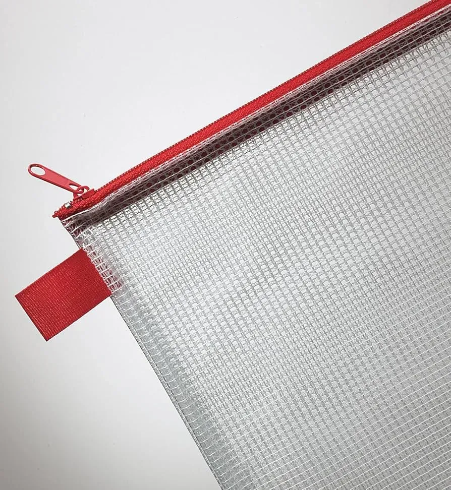 Clear PVC & Mesh Bag